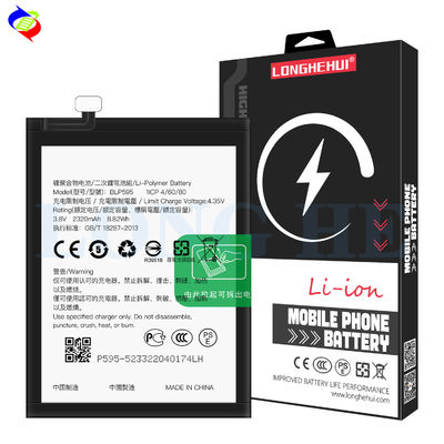 2320mAh BLP595 Bateria para OPPO R7 R7 Lite Bateria de lítio OEM substituível e popular