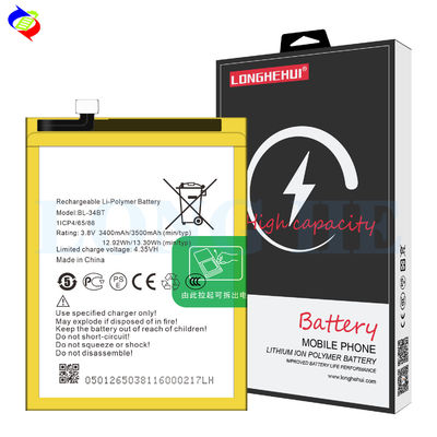 BL-34BT Baterias recarregáveis Bateria de substituição para telemóvel TENCO KA7/SPARK 2
