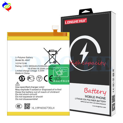Tecno BL-48AT Bateria de telefone móvel de 4850mAh para Tecno L9 Plus Baterias