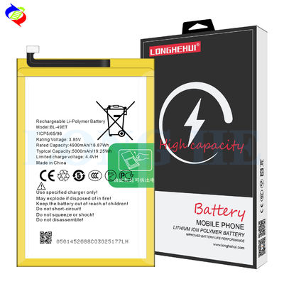 Bateria recarregável BL-49ET 5000mAh BA2 para Telefone Móvel Tecno POP 2 Plus