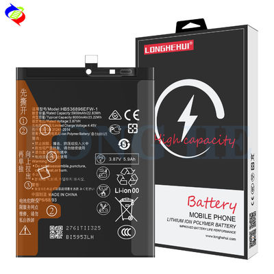HB536896EFW-1 6000mAh Bateria 0 Ciclo para Y70 Y70 Modelo de telefone celular 100% compatível