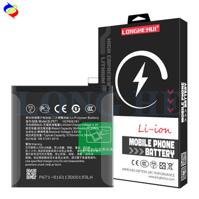 Bateria de alta capacidade 3730mAh BLP671 para OPPO Find X Super Flash Edition