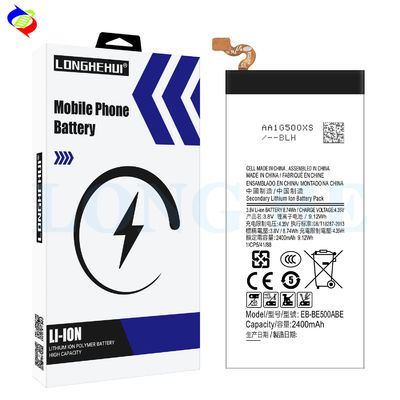 Bateria recarregável de 2400mAh EB-BE500ABE para telemóvel Samsung E5 E5 2015 E500 E500F E500H E500HQ E500M