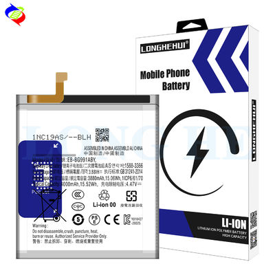 Bateria recarregável de alta capacidade 4000mAh para Samsung S21 4G/5G G991 EB-BG991ABY
