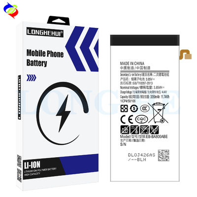 ODM/OEM Bateria de telefone móvel EB-BA800ABE para Samsung A800 A8000 3050mAh 3.85V