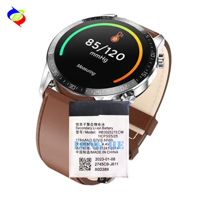 178mAh 0cycle Bateria do relógio HB302527ECW para Huawei Honor Watch Magic GT 42mm Substituição original