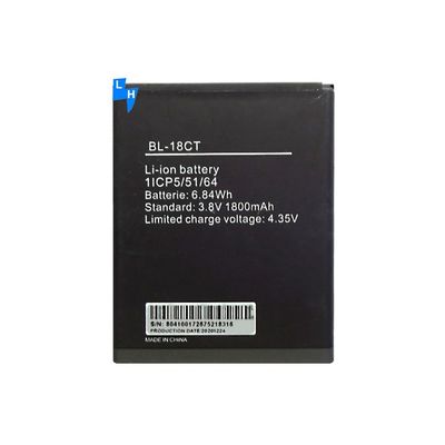 Telefone móvel Alta Durabilidade Bateria de Lítio Polímero de 1800mAh BL-18CT para Tecno Y3 Y4