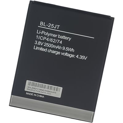 Bateria recarregável BL-25JT WX3 2500mAh Bateria para telemóvel Tecno WX3 recarregável
