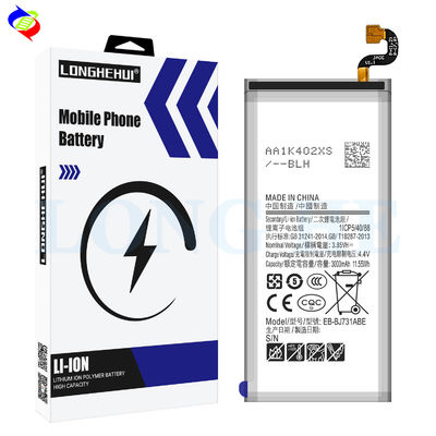 Bateria de iões de lítio 3000mAh 3.85V EB-BJ731ABE Para Samsung GALAXY j7 Bateria de telefone de substituição original