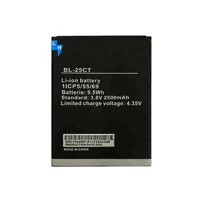 Atualize o seu Tecno C5 com bateria de substituição BL-25CT de 2050mAh Negro