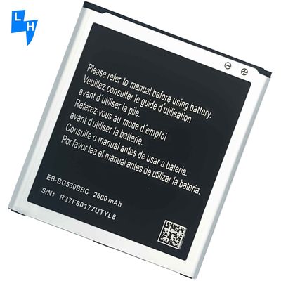 Bateria de iões de lítio de 2600mAh para Samsung Grand Prime G530 J5 J500 EB-BG530BBC MOQ