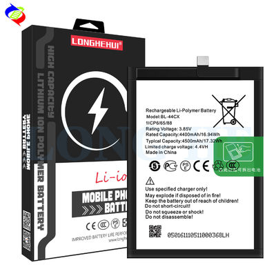 4500mAh BL-44CX X687 Baterias recarregáveis para Infinix Zero 8 Solução de Potência Ótima