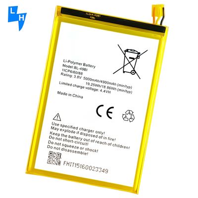 Energia de longa duração para itel 1516 BL-49BI Bateria de iões de lítio de 5000 mAh e desempenho