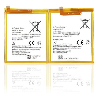 Bateria de substituição para Tecno W1 W2 W3 WX3 WX3Pro Phantom Z mini 5 6 8 AX8 9 AB7 Pad 2