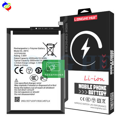 5000mAh BL-49FX Hot8lite X650B Hot8 Bateria para Infinix X650 Performance de Longa Duração