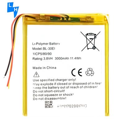 3000mAh Bateria para itel 1701 1702 7C 7D P702 BL-30EI Telefone Móvel Garantida longevidade