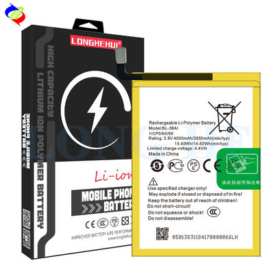 Proteção de IC dupla Bateria de 3850mAh para itel P32 P13 P31 P33 BL-38AI Personalizavel