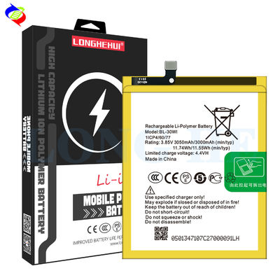 Capacidade 3000mAh Baterias recarregáveis para itel S42 BL-30WI Bateria de telemóvel