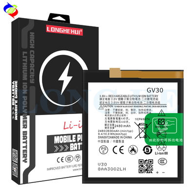 Bateria recarregável de polímero de lítio para Motorola MOTO Z Force XT1650 GV30 2480 mAh