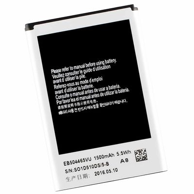 Bateria recarregável de iões de lítio 1500mAh 3.85V para Samsung I5700 I5800 I8700 S8530 EB504465VA