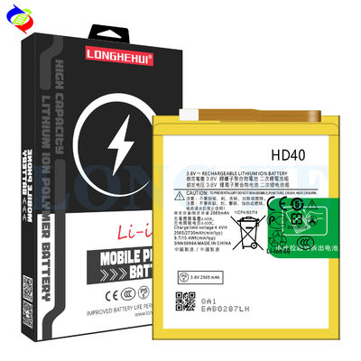 2730mAh 3.8v Status dos produtos Baterias recarregáveis de estoque para Moto Z Force 2nd HD40