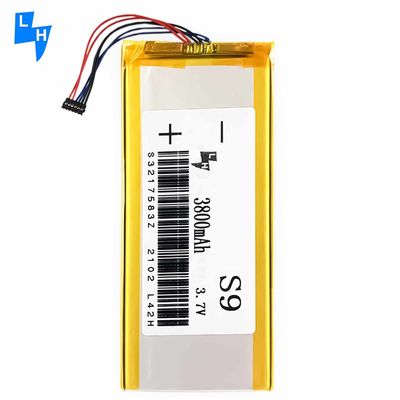 Bateria de polímero de lítio de 3,7V 3800mAh para Tecno com design substituível