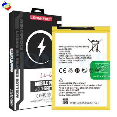 BL-49Ei Bateria Li-ploymer para Itel P33 Plus P33 P46 3.85V 5000mAh Desempenho estável