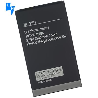 Bateria de celular original de 2500mAh BL-25IT para TECNO W2 MOQ MOQ