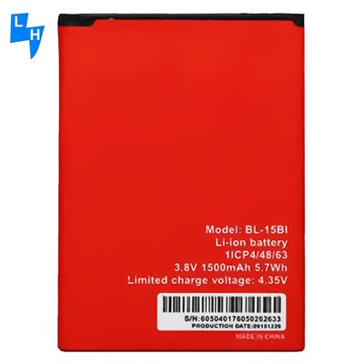 BL-15BI Bateria de iões de lítio de 1500 mAh para itel A14 it1407 Proteção Proteção de IC duplo