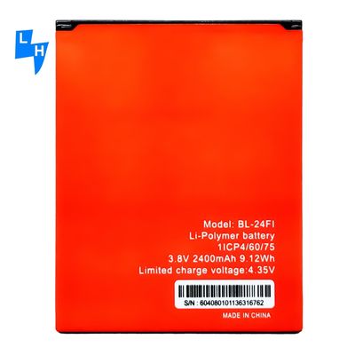 2400mAh Capacidade Black Itel 24Fi S12 A22 Pro BL-24Fi Bateria móvel para suas necessidades