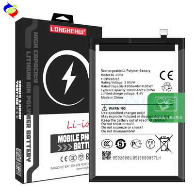 Bateria de telemóvel para Itel BL-49SI P55 5G Com capacidade de 5000mAh e 500PCS MOQ