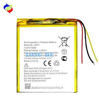 Bateria de substituição de 4100mAh para Tecno 1704 BL-40GT