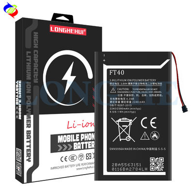Stock 2390mAh FT40 para Moto E 2a geração/E2 2015/E 1 XT1527 XT1511 XT1505 XT1524 Bateria