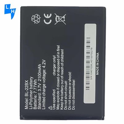 BL-22BX Bateria de telemóvel para Infinix Hot 2 X510 3.7V 2100mAh recarregável