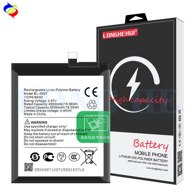 Bateria de lítio de polímero de capacidade original BL-49QT para Tecno Camon 20 Premier CK9n