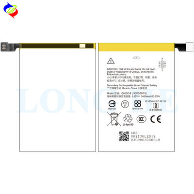 3430mah Capacidade personalizada Bateria de telefone celular G013C-B Substituição para Google Pixel 3XL/XL3