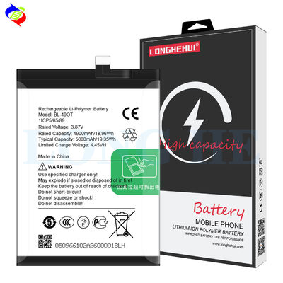 Bateria recarregável de 5000 mAh para Tecno Camon 20/20 Pro/Spark 20 Pro/Plus Telefone Móvel BL-49OT