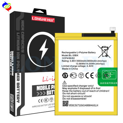 3650mAh BL-35BX X620 Zero6 Pro Bateria recarregável de telemóvel para infinix Zero 6 A