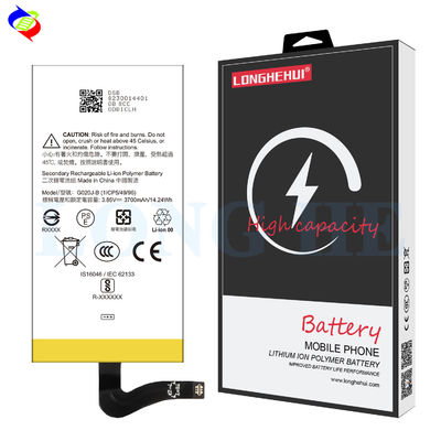 Bateria de polímero de íons de lítio preta G020J-B para Google Pixel 4XL Telefone Móvel 3700mAh 3.85V