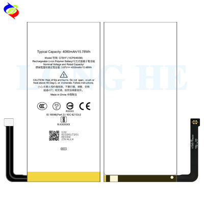 Bateria recarregável de iões de lítio para celular GTB1F para Google Pixel 5 4080mAh 3.87V