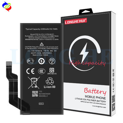 Bateria de 4350mAh GLU7G Para PIXEL 6A Preto Bateria original de telemóvel