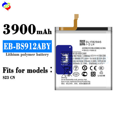 Código de bateria EB-BS912ABY Branco para Samsung Galaxy S23 SM-S911B Baterias 3.88V 3900mAh