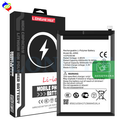 5000mAh Capacidade BL-49NX Bateria para Infinix Hot 30i/X669/Smart7HD Telefone recarregável