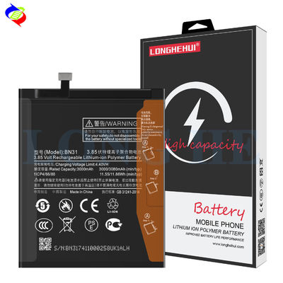 BN31 Bateria para Red-MI Note5A Prime Mobile Phone Original A Garantida