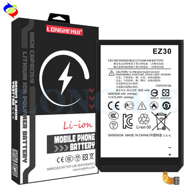 Célula de substituição de estoque para Motorola Google Nexus 6 EZ30 Bateria Proteção de IC duplo