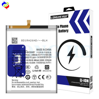 Proteção técnica de IC duplo 4.4V EB-BA536ABY Bateria para Samsung A33 5G Black Berry