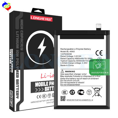 100% compatível BL-49XX 3.91V 5000mAh Bateria de telefone móvel para Infinix Note 40 X6853
