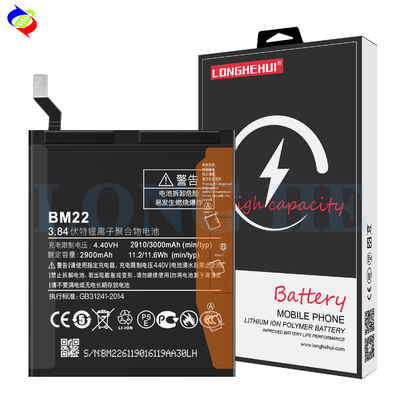 2500mAh-3000mAh Bateria digital BM22 para Xiaomi Mi 5 Pro Mi 5 Substituição de telefone móvel