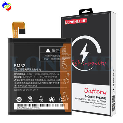 BM32 Bateria Para Xiaomi Mi 4 M4 Mi4 Capacidade Real Bateria de Telefone Recarregável Akku 3080mAh