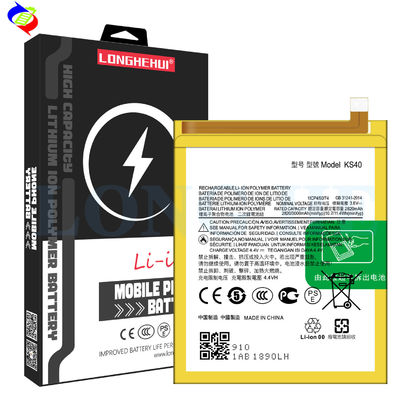 3000mAh Capacidade Bateria de Lítio de Polímero Branco KS40right para Moto E6 Play EU XT2029 XT2029-1 Handset